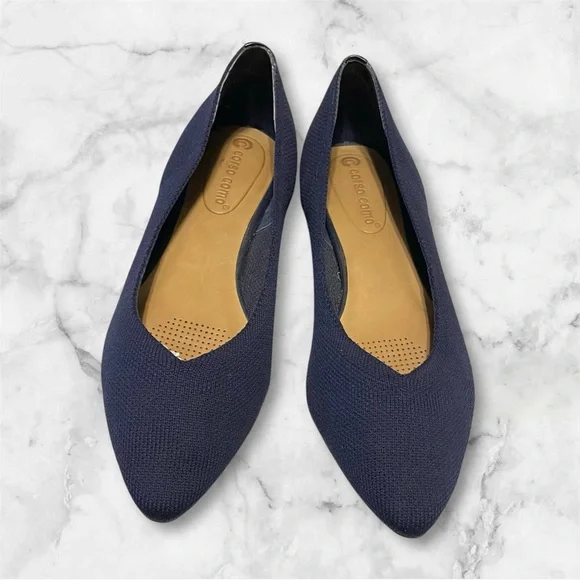 Corso Como Women’s Navy Flats 8M - Picture 3 of 16